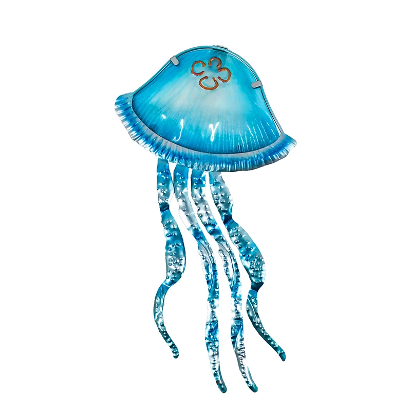 Металлический Настенный декор Медузы со стеклом для украшения дома и сада