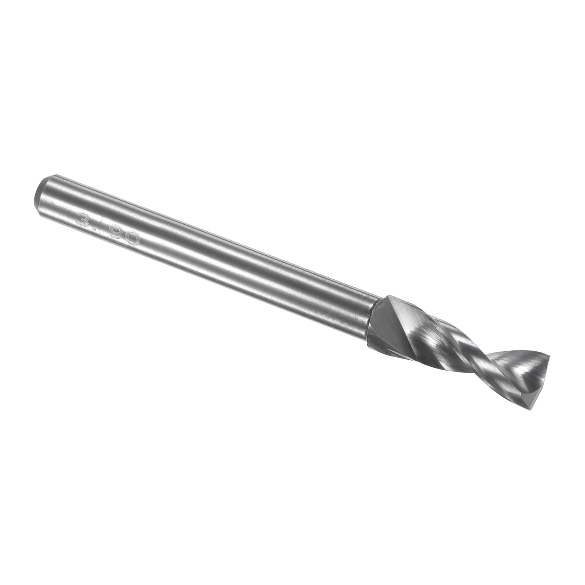 

Uxcell 4.05mm Tungsten Carbide Spiral Flute 1/8" Shank Circuit Board PCB Drill Bit