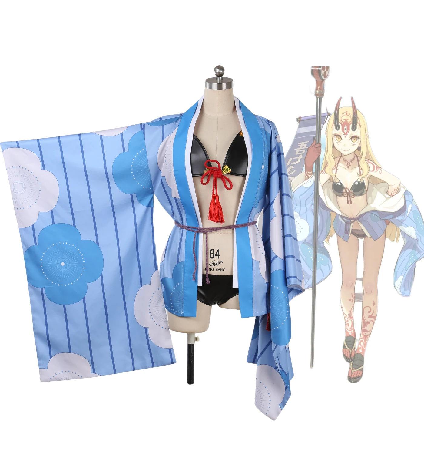 Fate Grand Order FGO Ibaraki Doji купальник Косплей Костюм Карнавал Хэллоуин костюм косплей на