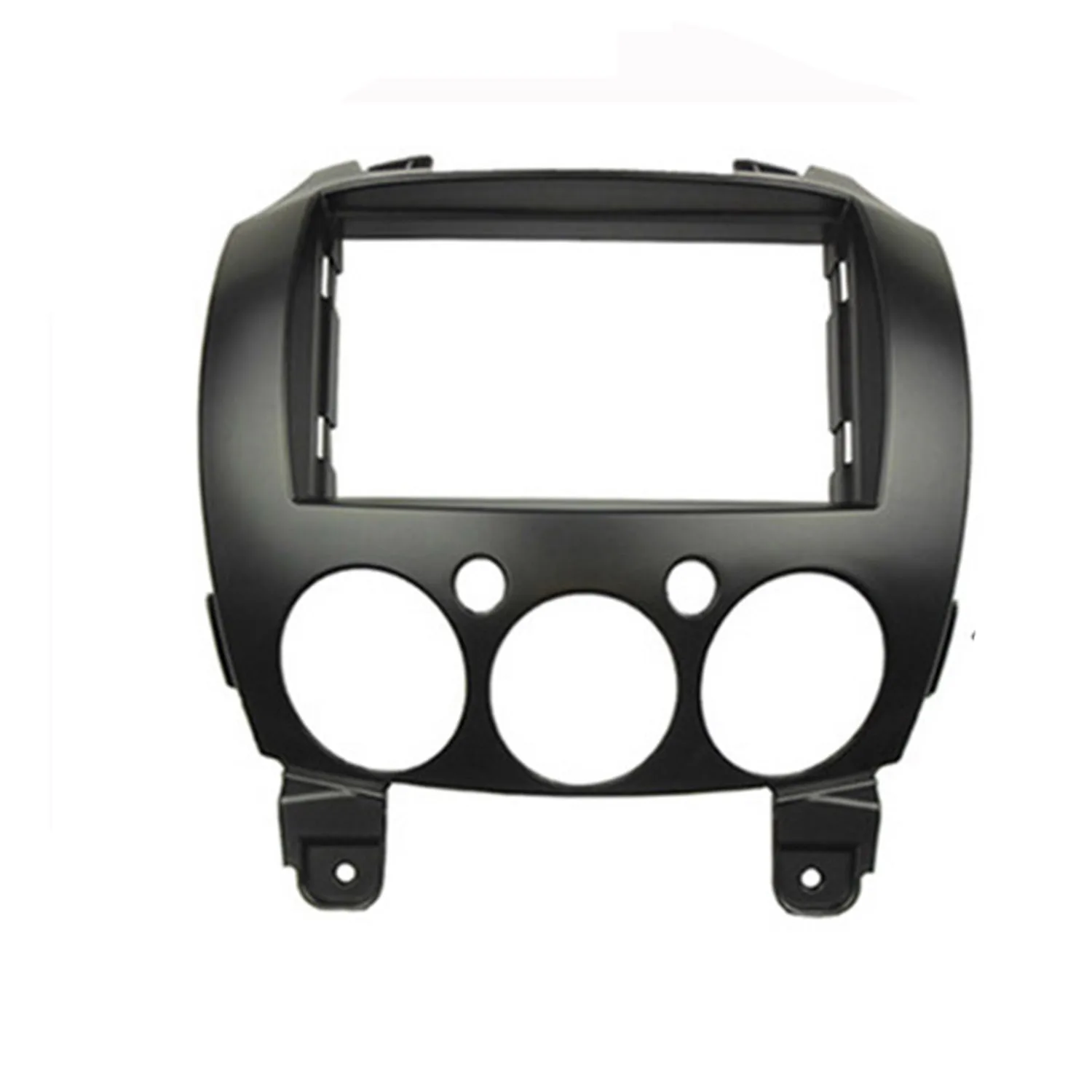 Double 2 Din DVD Fascia Stereo Panel for Mazda Demio 2007-2014 Radio Refitting Dash Mounting Installation Trim Kit Face Frame | Автомобили