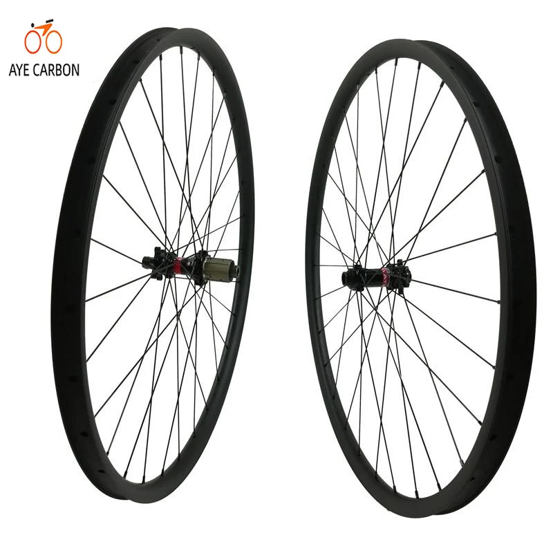 29er MTB карбоновые колеса 30 мм ширина mtb 29 дюймов с прямой втулкой novatec | Спорт и