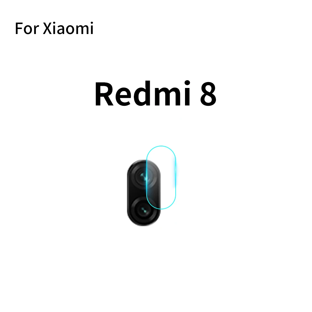 Для Xiaomi Redmi Note 7 Pro Защита 9H Твердость Закаленное стекло задняя камера объектив протектор стекло Redmi Note 7 8 Pro Аксессуары - Цвет: Redmi 8