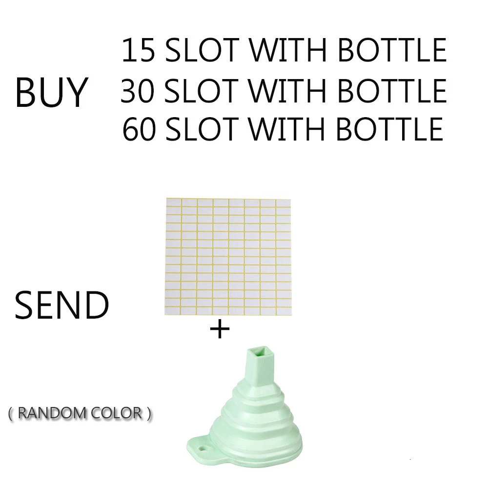 Аксессуары для алмазной живописи Huacan бутылка хранения бусин