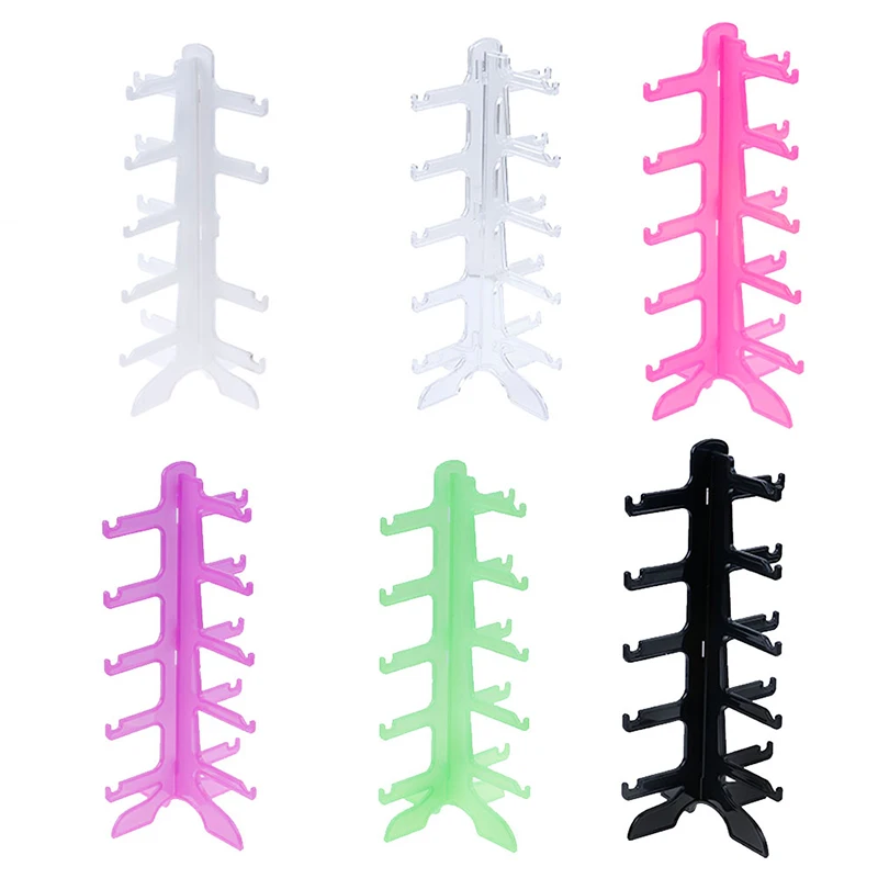 

2Pcs/set 5 Layers Sunglasses Eyeglass Glasses Frame Rack Display Stand Organizer Show Holder