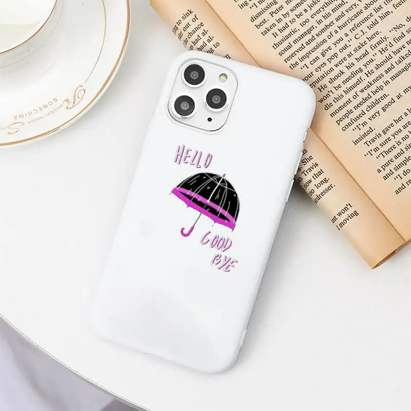

New TV The Umbrella Academy Phone Case Candy Color for iPhone 6 6S 7 8 11 12 XS X SE 2020 XR mini pro Plus MAX funda