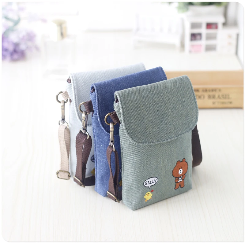 Женская сумка-кошелек на плечо из текстиля | Мобильные телефоны и аксессуары