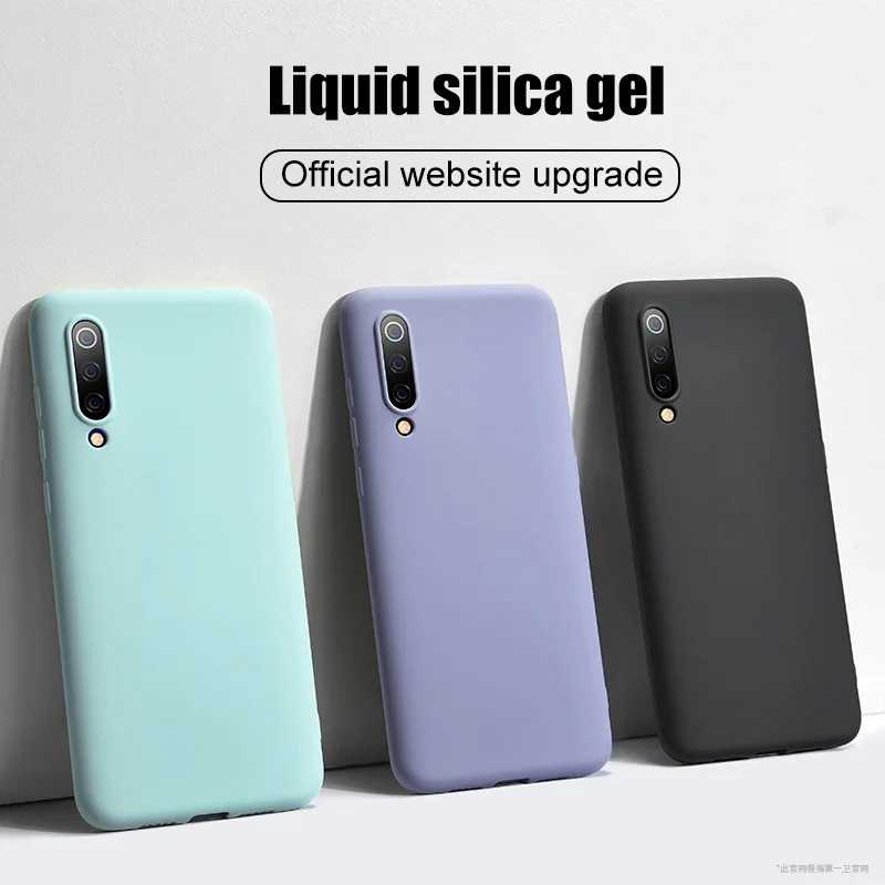Приятная на ощупь силиконовый чехол для телефона для samsung Galaxy A70 A50 A40 A20 A10 A6 A8 J4 J6 S8 S9 S10 Plus, Note 8, 9, 10, A7 чехол s