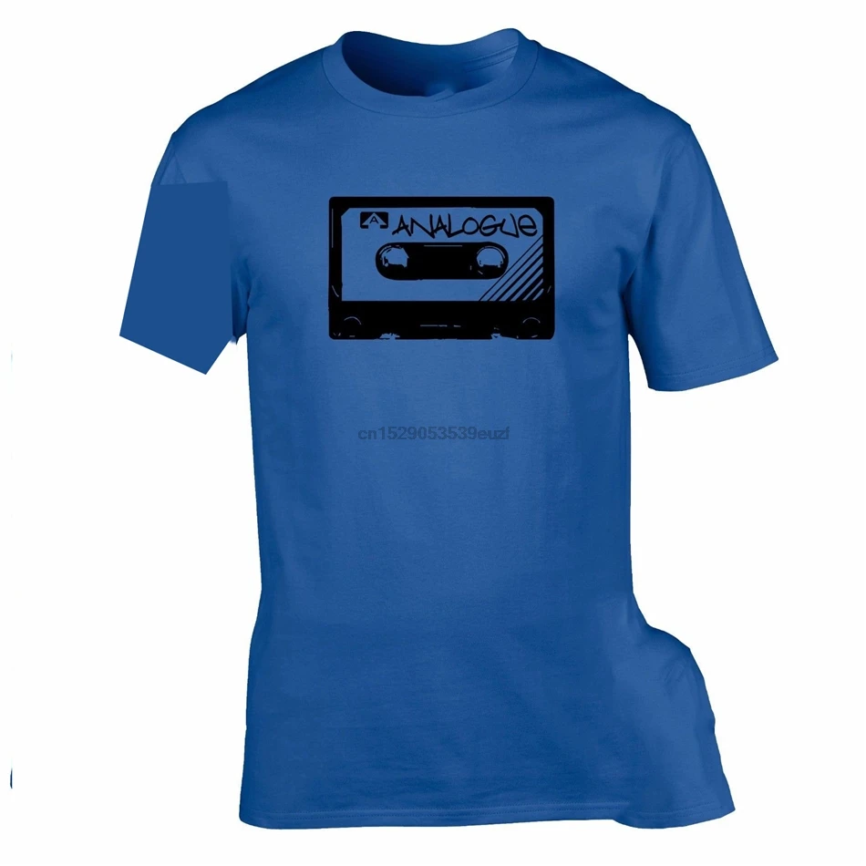 Футболка с аналоговым кассетным изображением Rave Music House классные старые School Retro