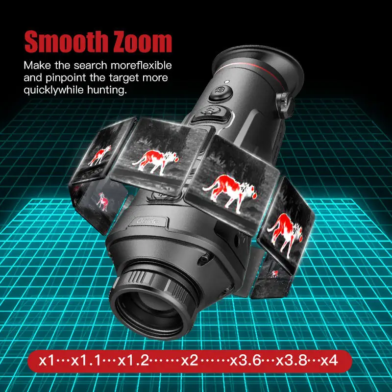 Направляющая тепловизионная камера ночного видения TrackIR 25/35 мм WIFI Share