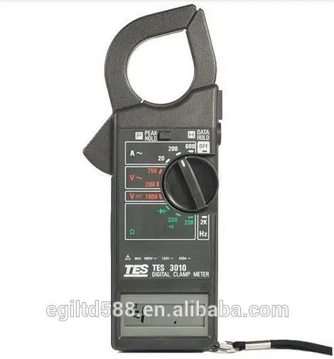 

TES TES-3010 Digital Clamp Meter Tester