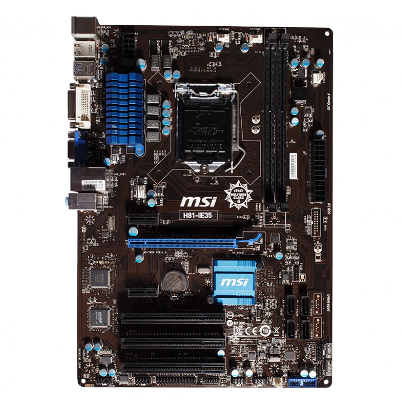   MSI H81-IE35, LGA 1150, Intel H61, DDR3, 4 ,  Intel Core, /