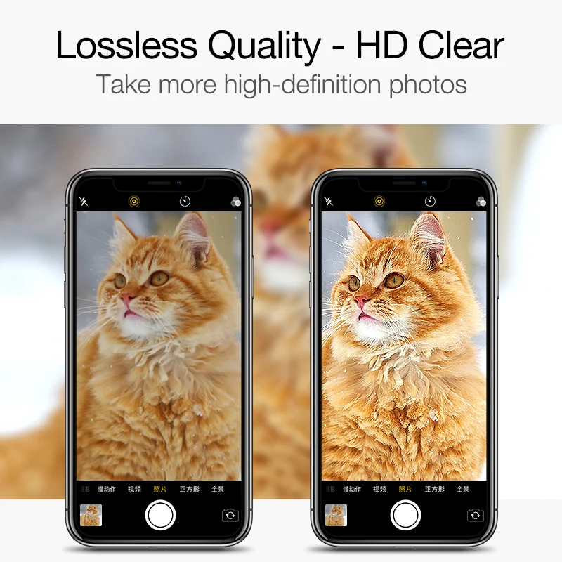 Cafele, 2 шт., защита объектива камеры, закаленное стекло для iPhone 11 pro max, ультратонкое, 9 H, жесткое Защитное стекло для iPhone 11 pro max