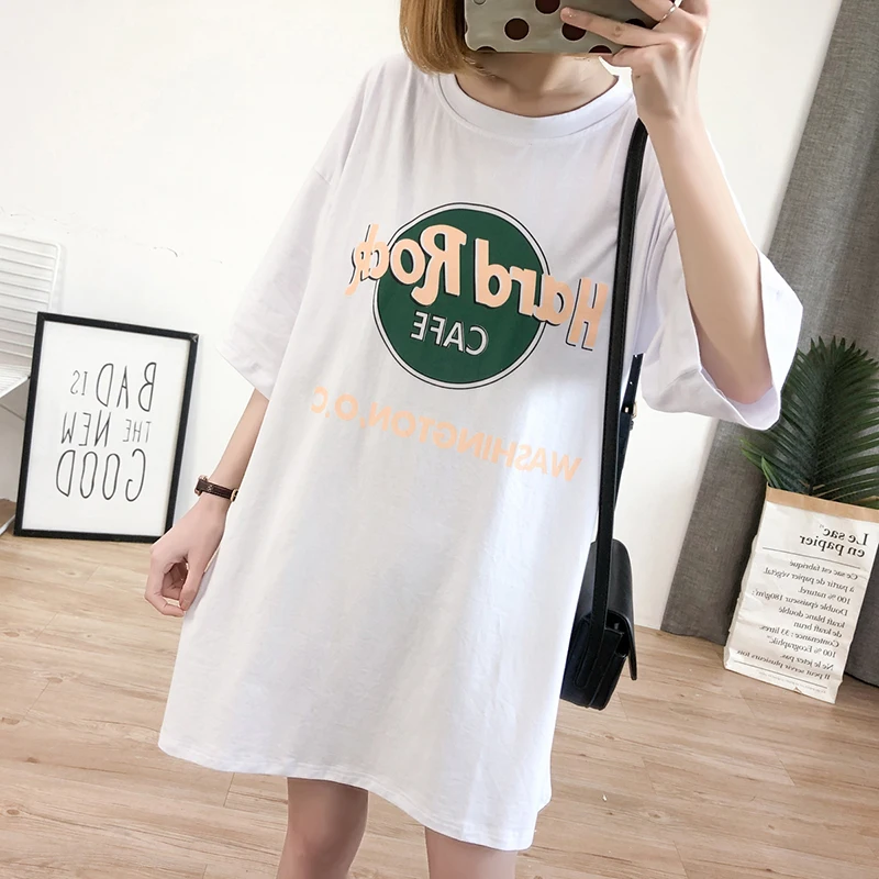 Послеродовой прогулки свободную одежду размера плюс Грудное вскармливание