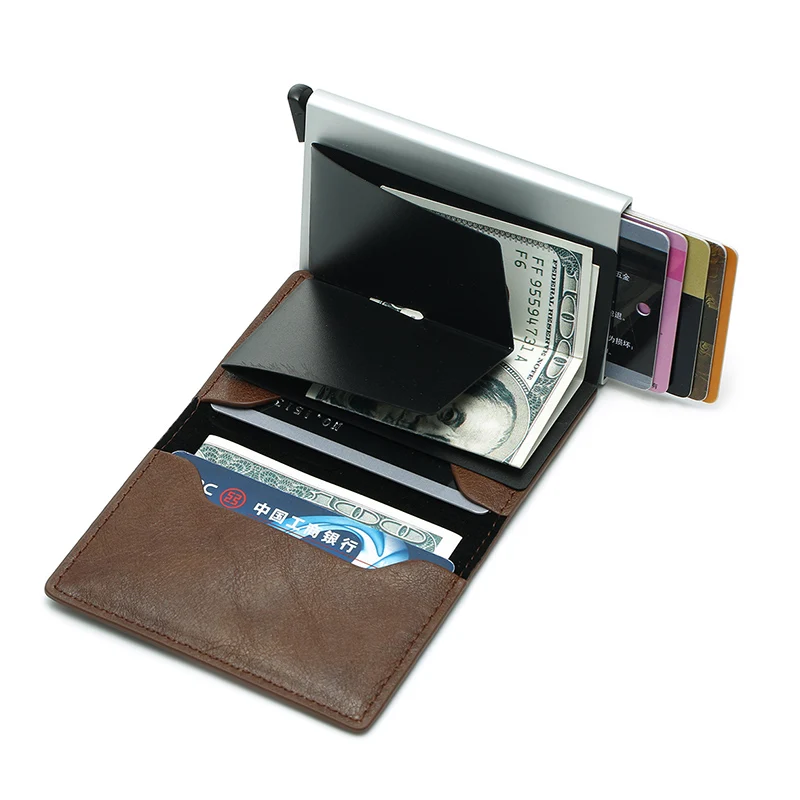 Keebreak Rfid кошелек кредитный держатель для карт Карманный Бизнес id банк чехол