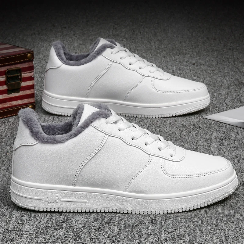

Winter men shoes fashion Walking Shoes Men Lovers Printing Fashion Little white shoes Non-Leather Casual Shoes 44