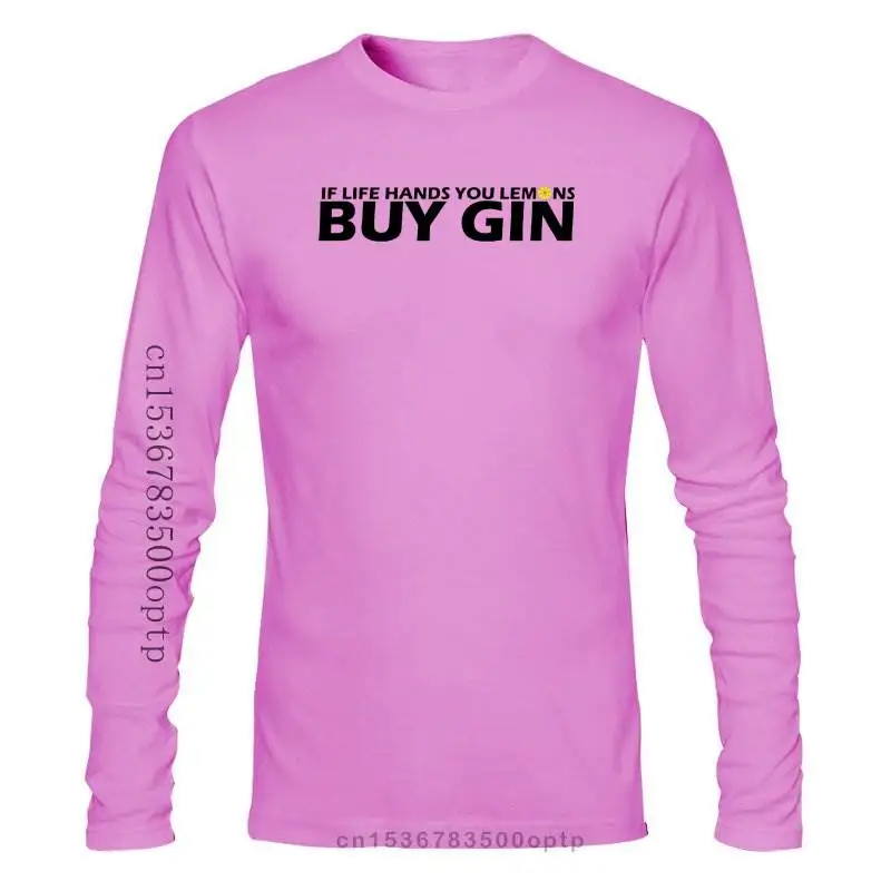 

New 2021 Hot Sale T shirt Fashion Summer Straight 100% Cotton BUY GIN,FUN,T SHIRT Tee Shirt