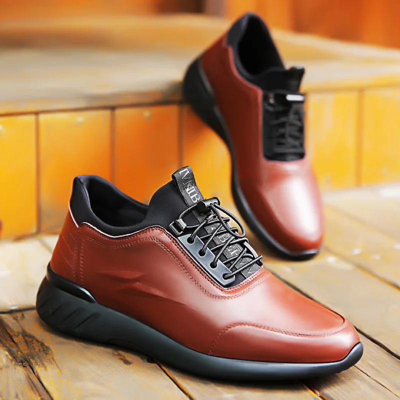 Мужские повседневные кроссовки мужская обувь увеличивающая рост невидимая на 5