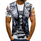 2020 модная мужская футболка, модная уличная одежда с 3D рисунком, мотоциклетная одежда, футболка в стиле граффити, Спортивная повседневная футболка