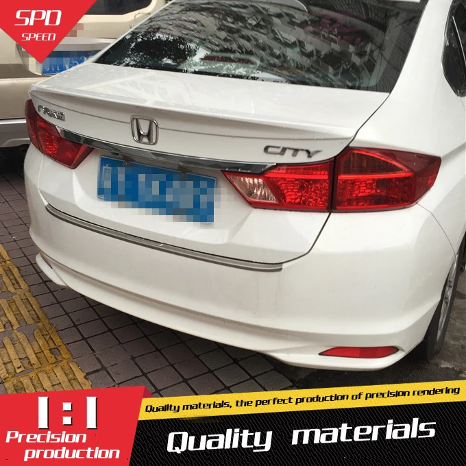 Спойлер для Honda City спойлер высокого качества из АБС-пластика заднего крыла