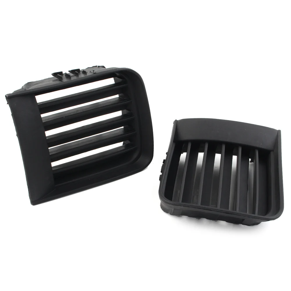 Черный ABS передний бампер автомобиля противотуманная фара решетка накладка