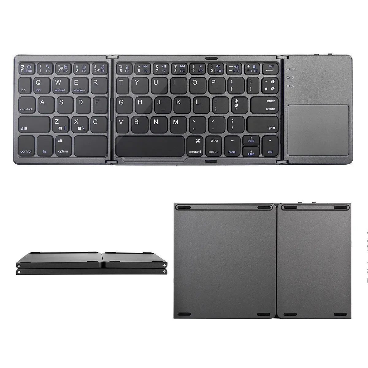 

Mini Foldable Touch 3.0 bluetooth Keyboard For Samsung Dex Win/iOS/Android System