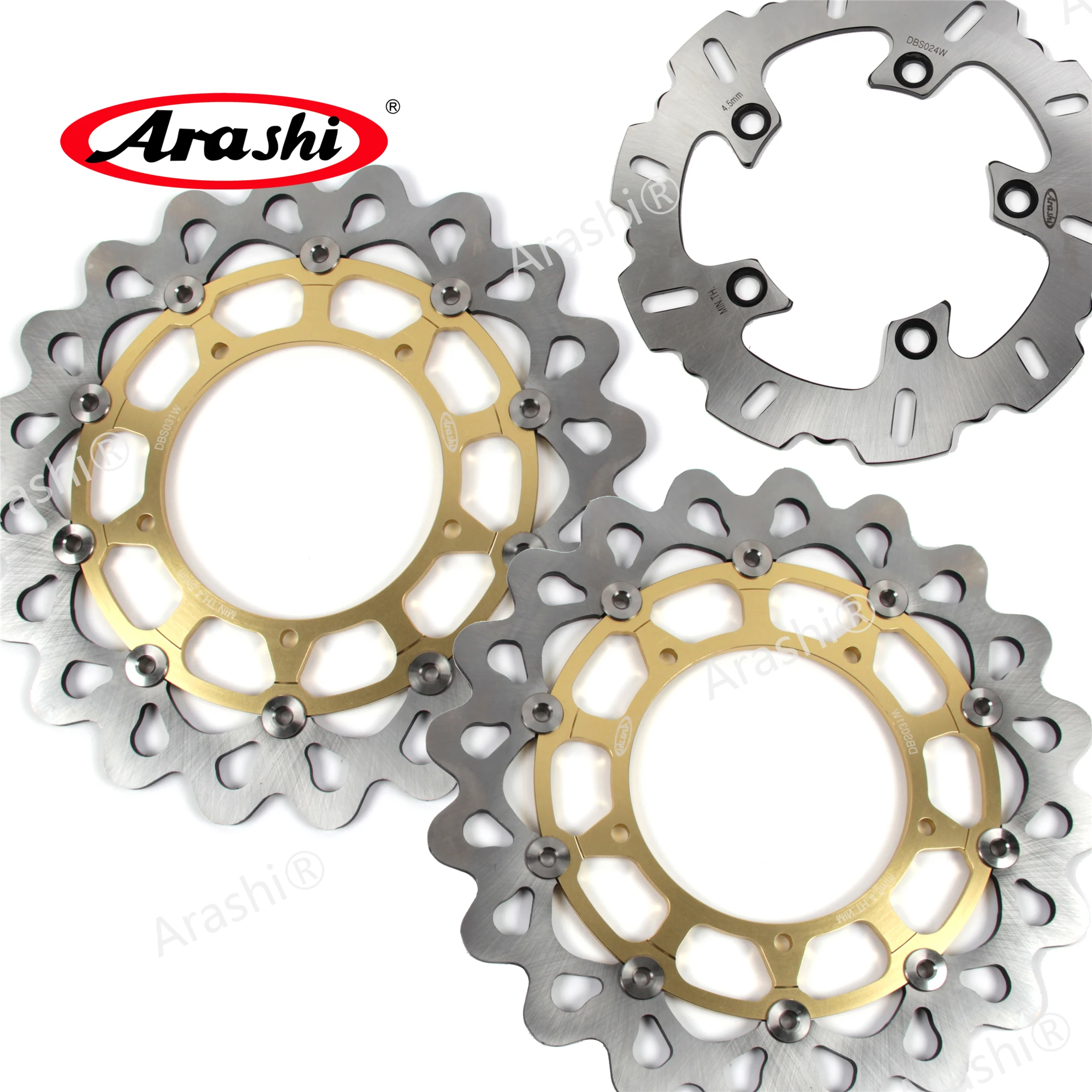 ARASHI для YAMAHA YZF R1 2004-2006 CNC Передние Задние тормозные диски YZF-R1 2004 2005 2006 YZFR1 R1000 1000R |