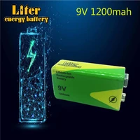 100 original for toys smoke 9v 1200mah rechargeable battery low price and high quality for instruments ni mh battery packs