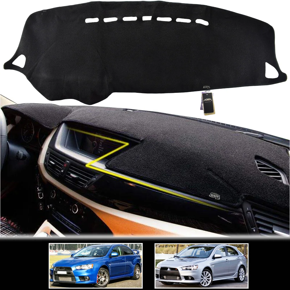 Автомобильный коврик для Mitsubishi Lancer X 10 2008-, коврик для приборной панели, коврик для укладки 2009 2010 2011 2012 2013