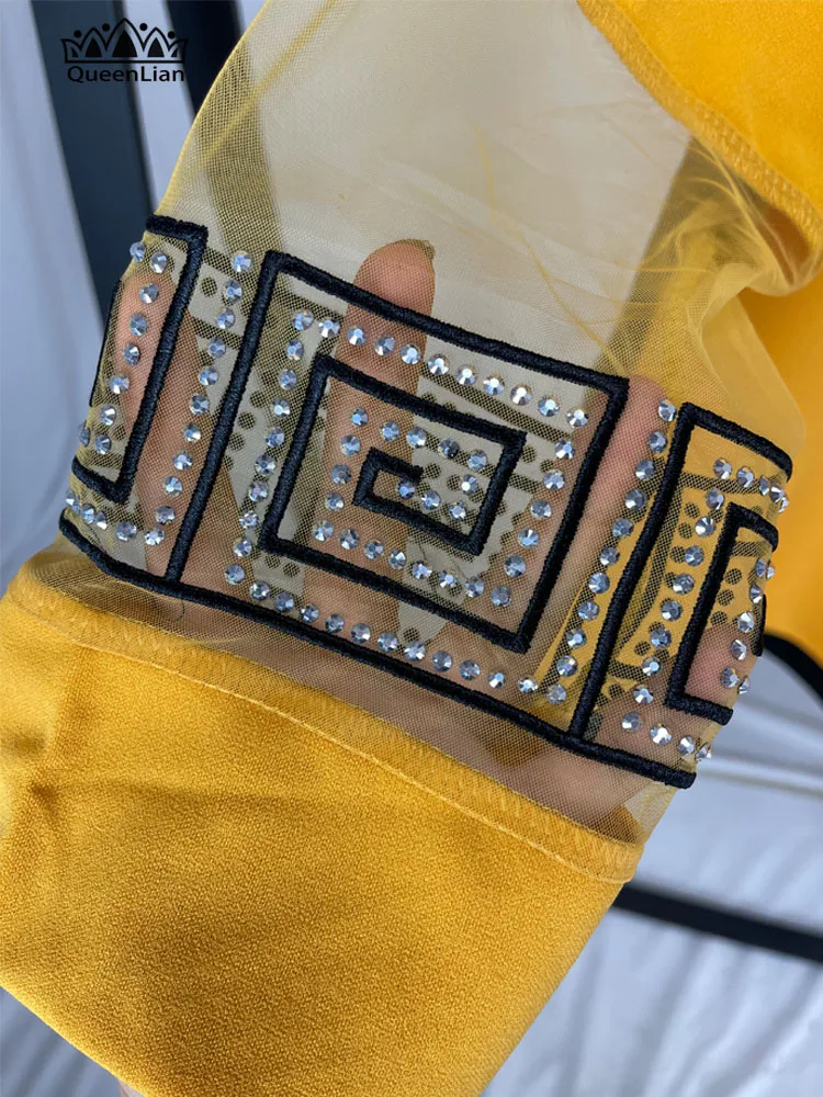 Новый Африканский костюм 4 цветов высококачественный Топ с рукавами и