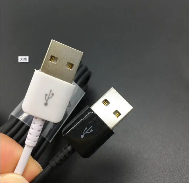 10 шт./лот оригинальный качественный кабель USB Type-C 1 2 м 2A быстрый зарядный для Samsung