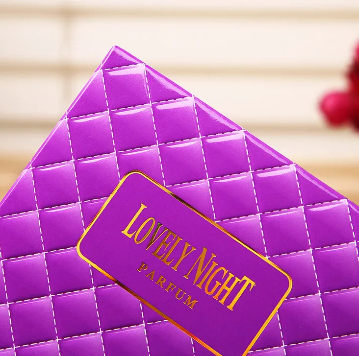 Индивидуальная Подарочная коробка для духов из черной бумаги Профессиональная