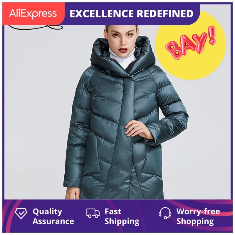 

2021 Winter Jacket Women's Collection Warm Jacket With Unusual Design And Colors Winter Coats Gives Charm And Elegance