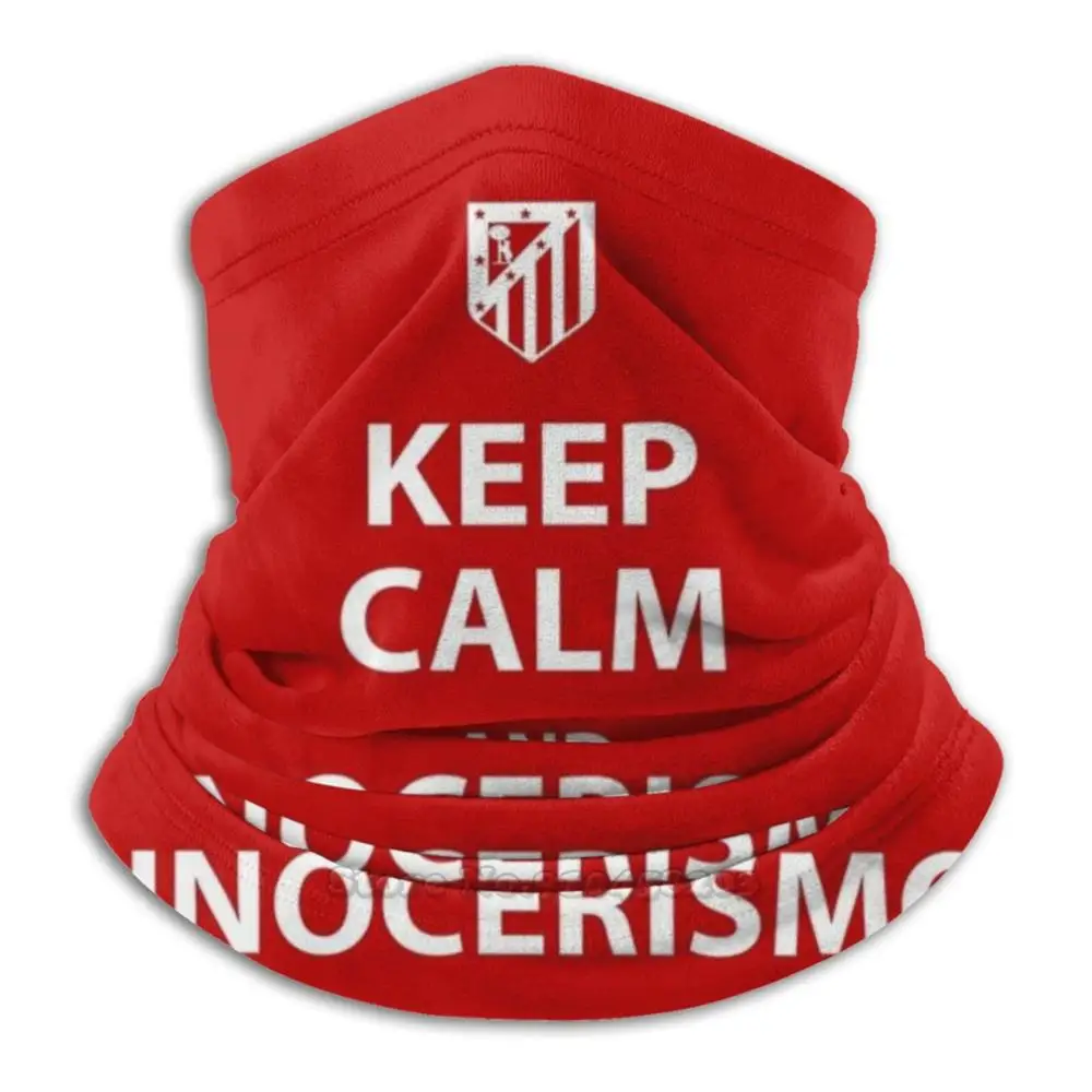 Универсальный велосипедный шарф-маска для мотоциклистов Unocerism Atletico Madrid Towers Courage Heart Vicente Calderón, можно стирать.