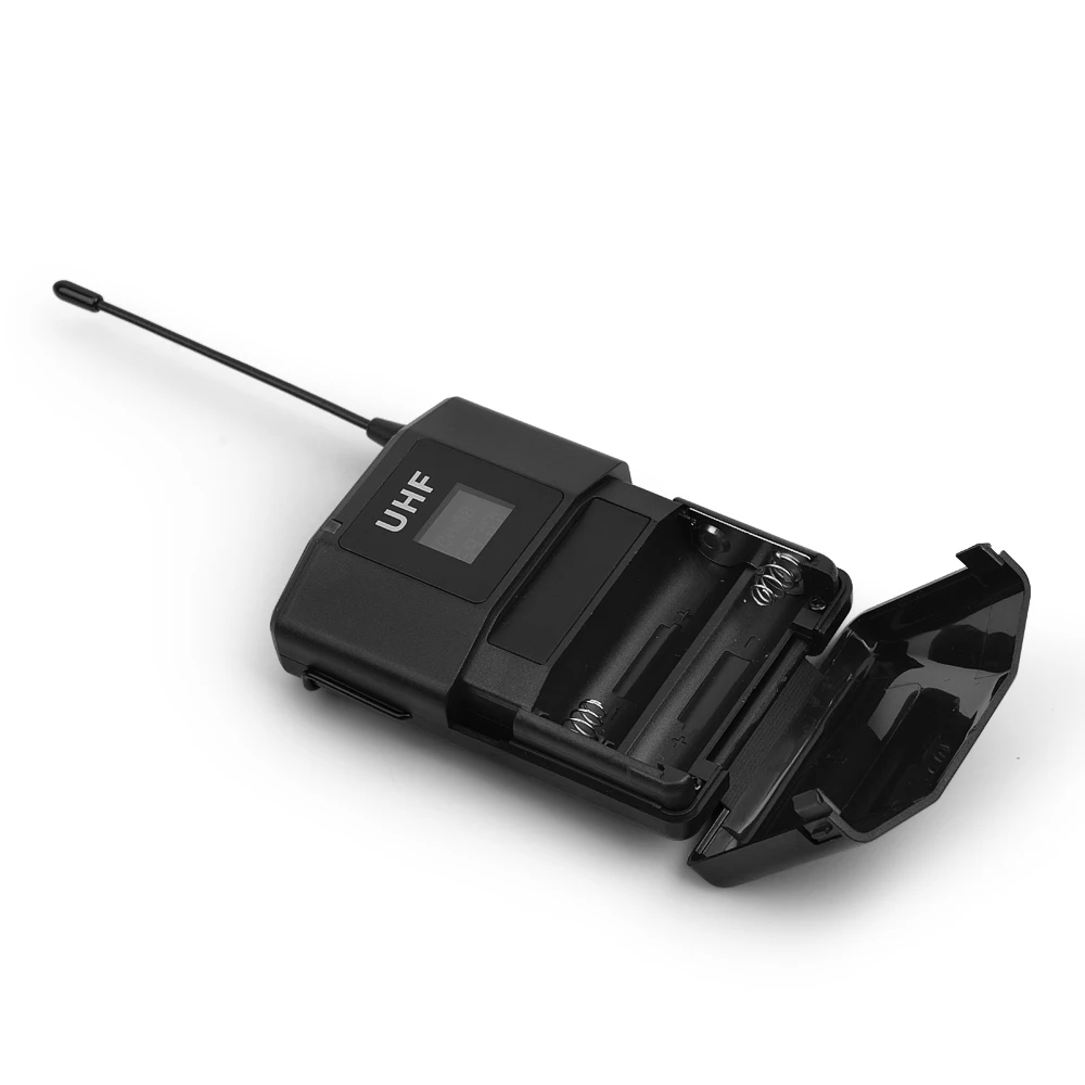 EYK E100 Двойной передатчик UHF беспроводной микрофон с ручной+ поясной пакет+ лацканы+ гарнитура микрофон для караоке церкви Youtube
