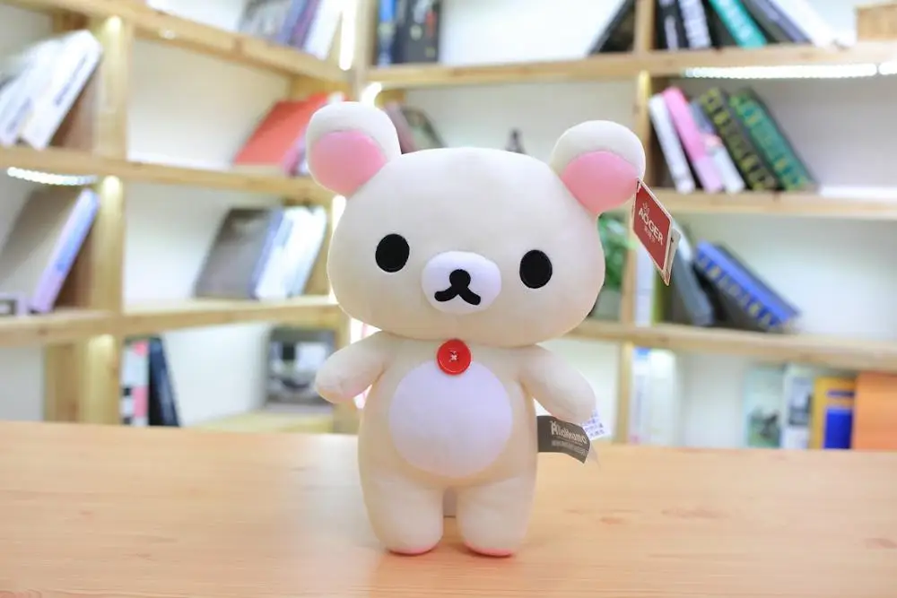Игрушки для девочек Rilakkuma плюшевые игрушки японское аниме тедкрашенный медведь