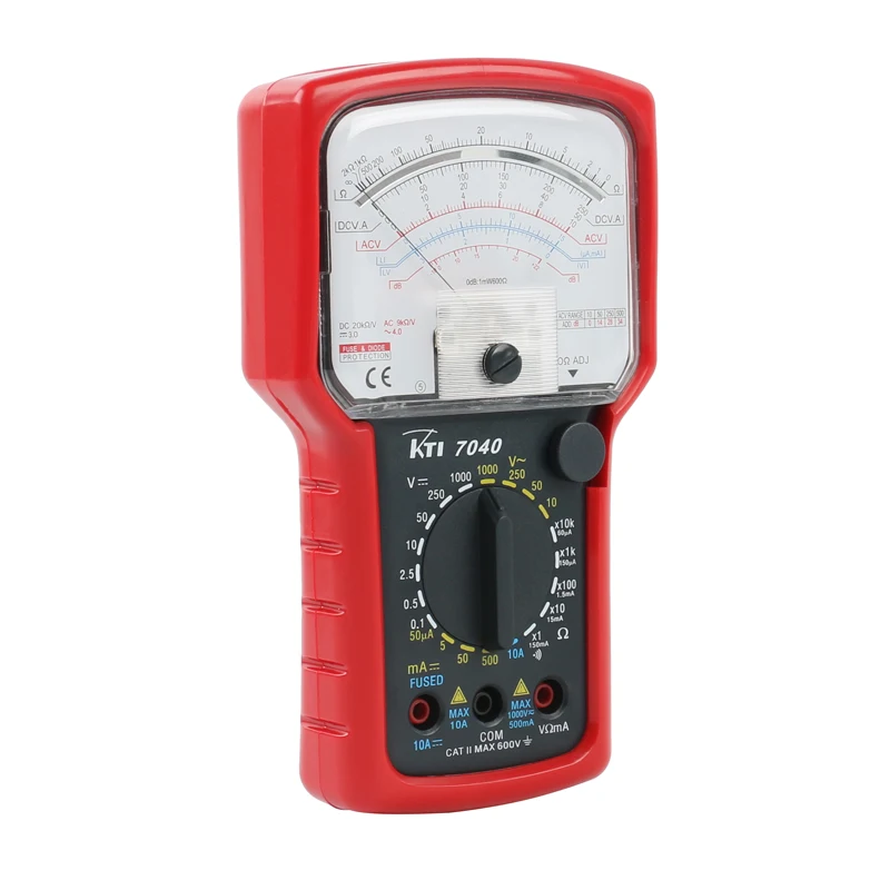 Высокоточный Высокочувствительный Указатель мультиметр KT7040 Омметр аналоговый