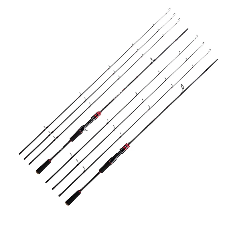 

2.1m Fishing Pole Carbon Fiber Spinning/Casting Fishing Rod 3 Top for River Lake Reservoir Pond Stream with Carp Fishing