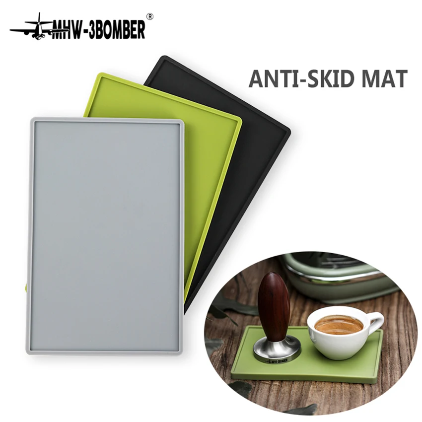 Коврик для баристы с антискользящим покрытием кофе эспрессо латте держатель