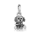 Новинка 2019, оригинальный сплав, бусина, Розовый фламинго, подвеска, птица, животное, Подходит для Пандора, браслет, ожерелье, сделай сам, Женские Ювелирные изделия