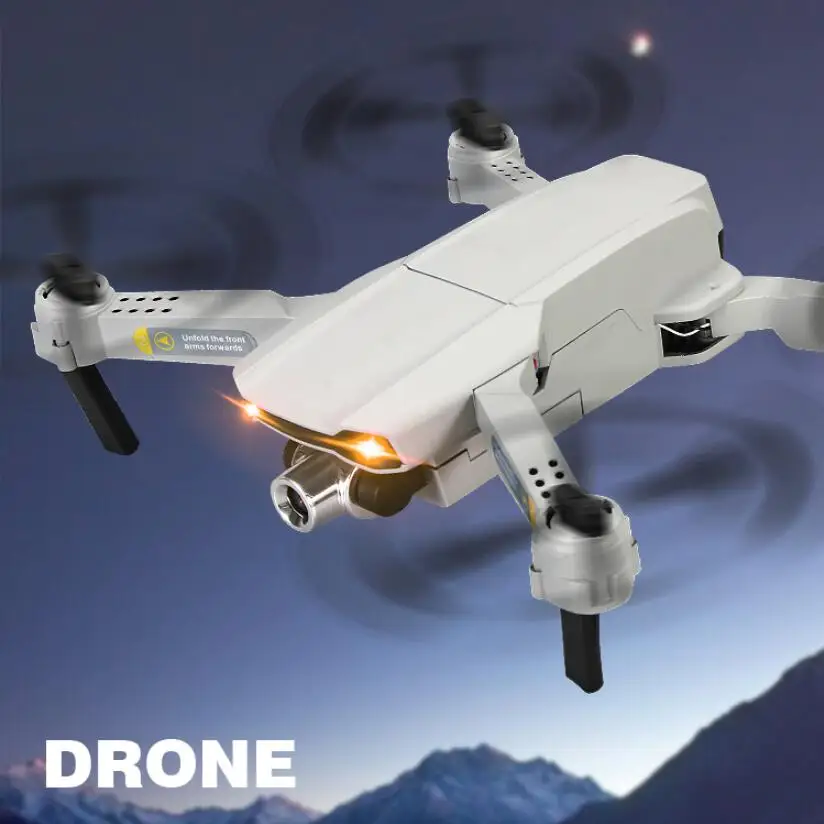 Радиоуправляемый Дрон с двойной камерой 4K безголовая Модель 3D Полет