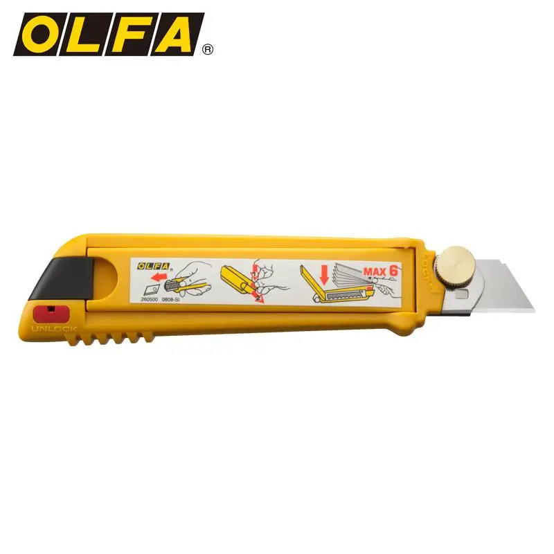 OLFA PL-1 168B универсальный нож 18 мм для резки сверхмощный резак с