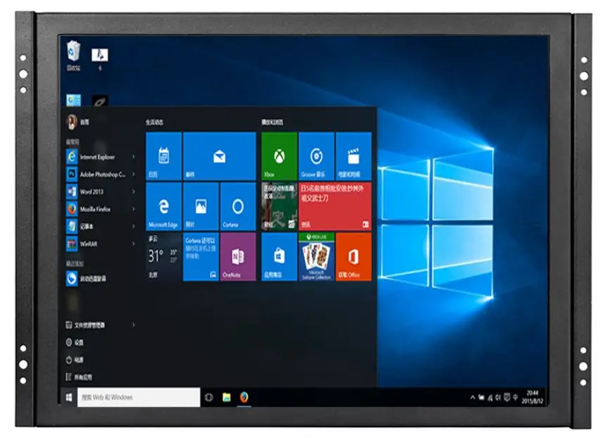 Beste 1000 Nits Nieuwe Chinese Supply 19/15/17 Inch 4:3 Waterdichte Scherm Industriële Panel Lcd/Led-Monitor