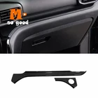 Для Ford Explorer 2020 2021 аксессуары для отделки ABS углеродное волокно левый правый и двусторонний для выхода кондиционера вентиляционная крышка переменного тока 2 шт.