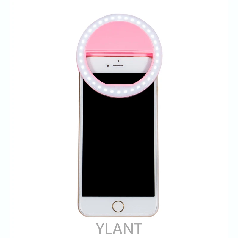 new selfie ring mobile phone clip lens light lamp swt led bulbs emergency dry battery for photo camera well smartphone beauty free global shipping