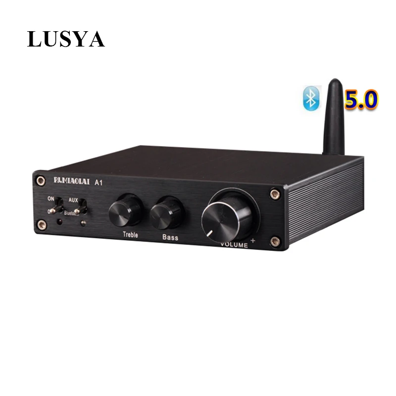 Приемник Bluetooth 5 0 Lusya QCC3003 TPA3116D2 плата цифрового стереоусилителя 100 Вт + для