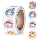 Набор стикеров в виде единорога, 500 шт