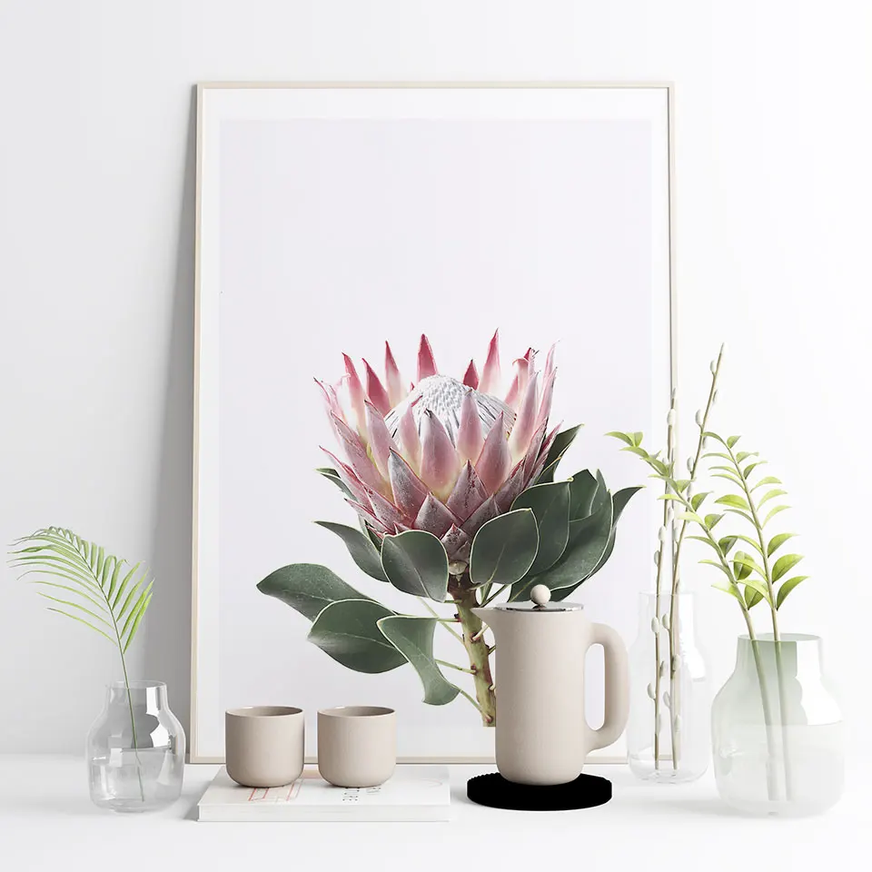 Настенный плакат с розами и цветами рисунок на холсте современные декоративные