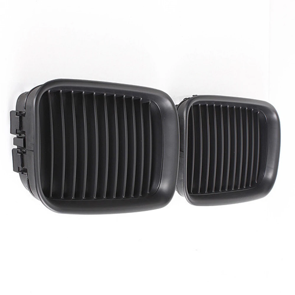 Передняя Матовая Черная решетка радиатора для BMW E36 1992 1996 318i 325i|Гоночные решетки| |