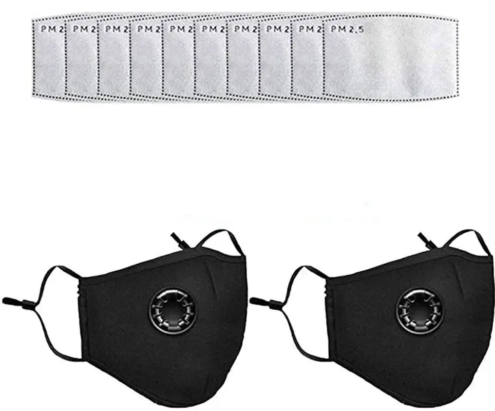 Маска для защиты от пыли моющаяся многоразовая 3d-маска с клапаном дыхания