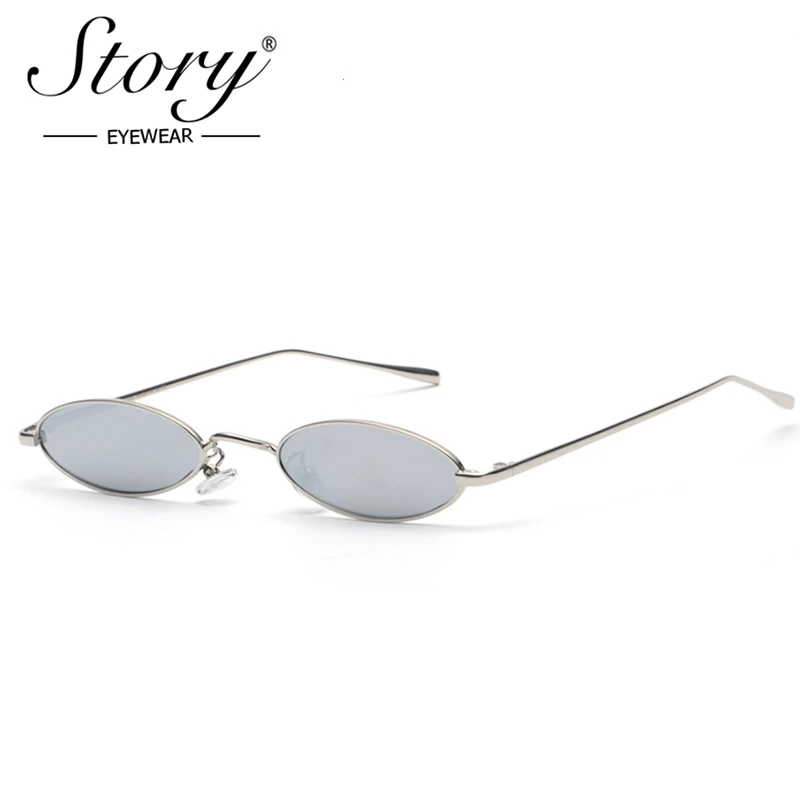 Очки солнцезащитные овальные в стиле ретро для мужчин и женщин винтажные